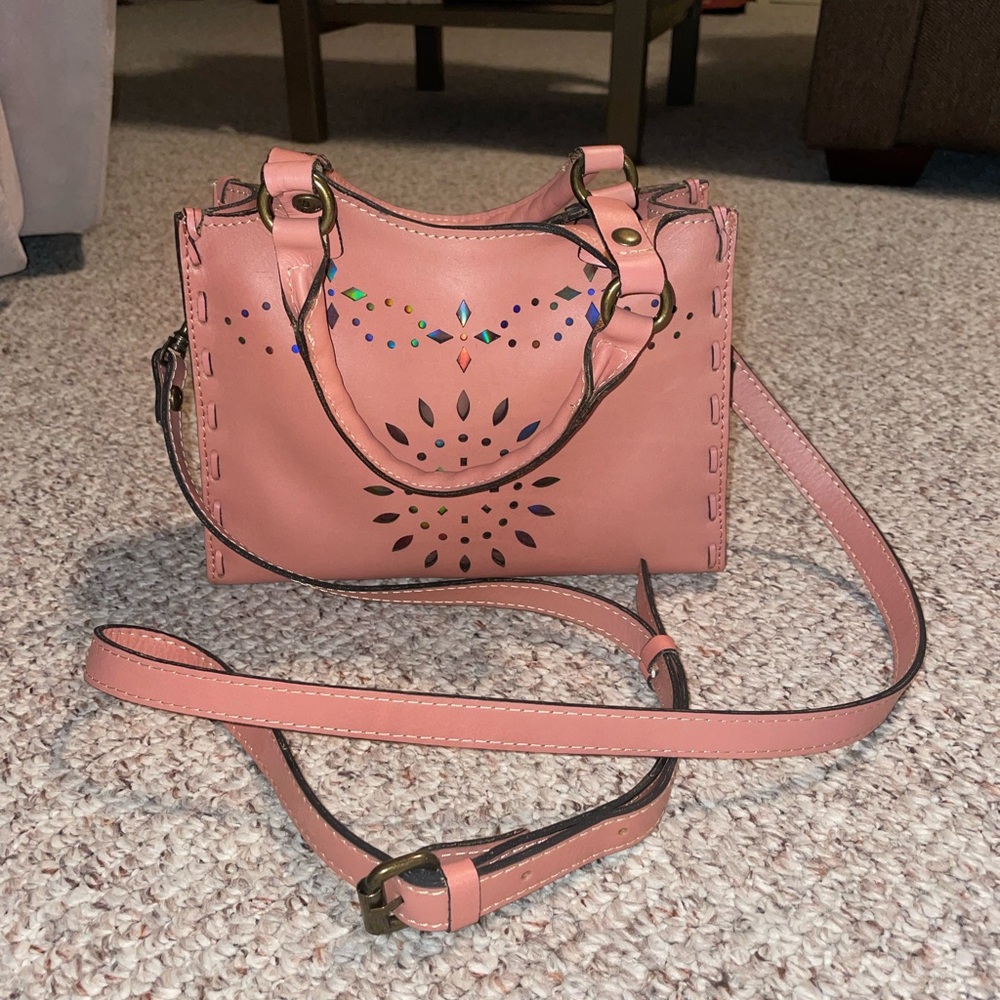 Patricia Nash Pink Crossbody Bag